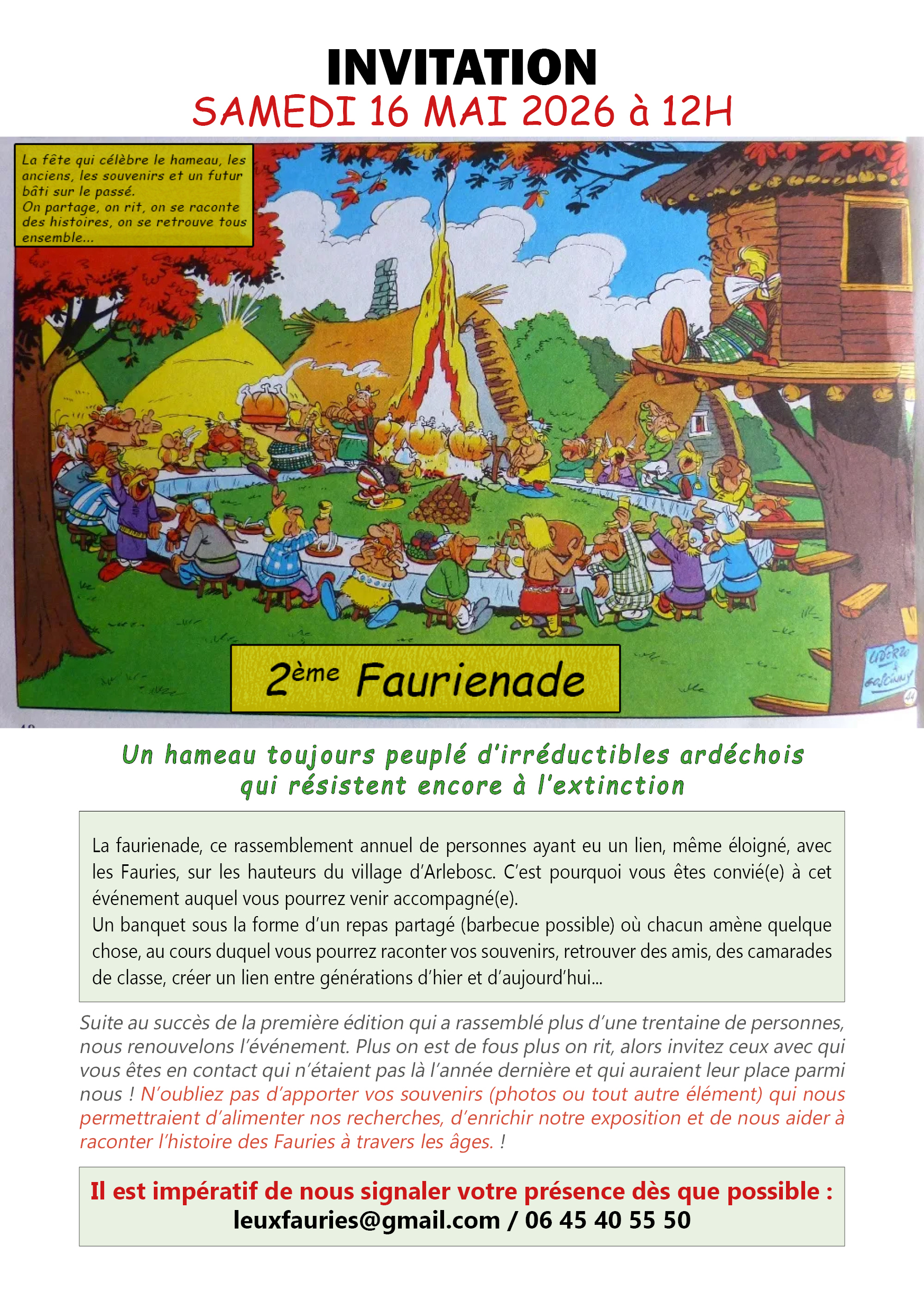 Faurienade Affiche 2026