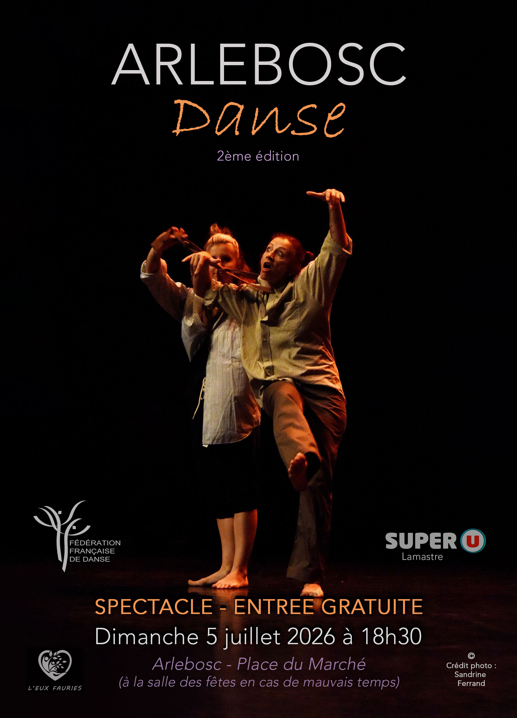Arlebosc Danse 2026 Festival de danse contemporaine en Ardèche